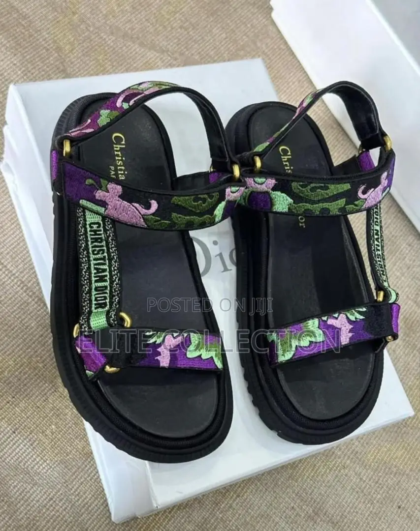 Original Christian Dior Sandals as Displayed Packaged Sizes 37 - 43