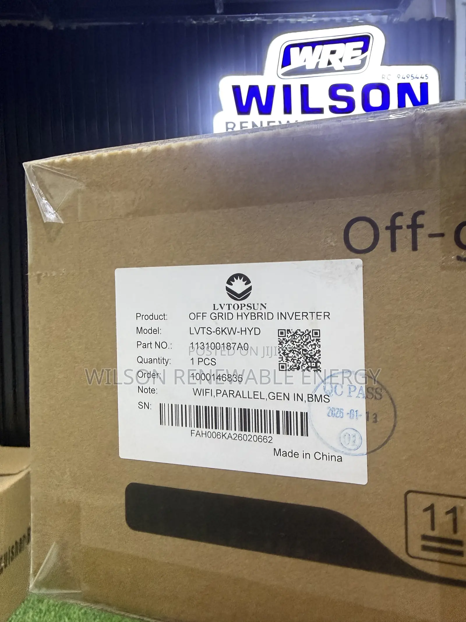 6kw Lvtopsun Hybrid Inverter