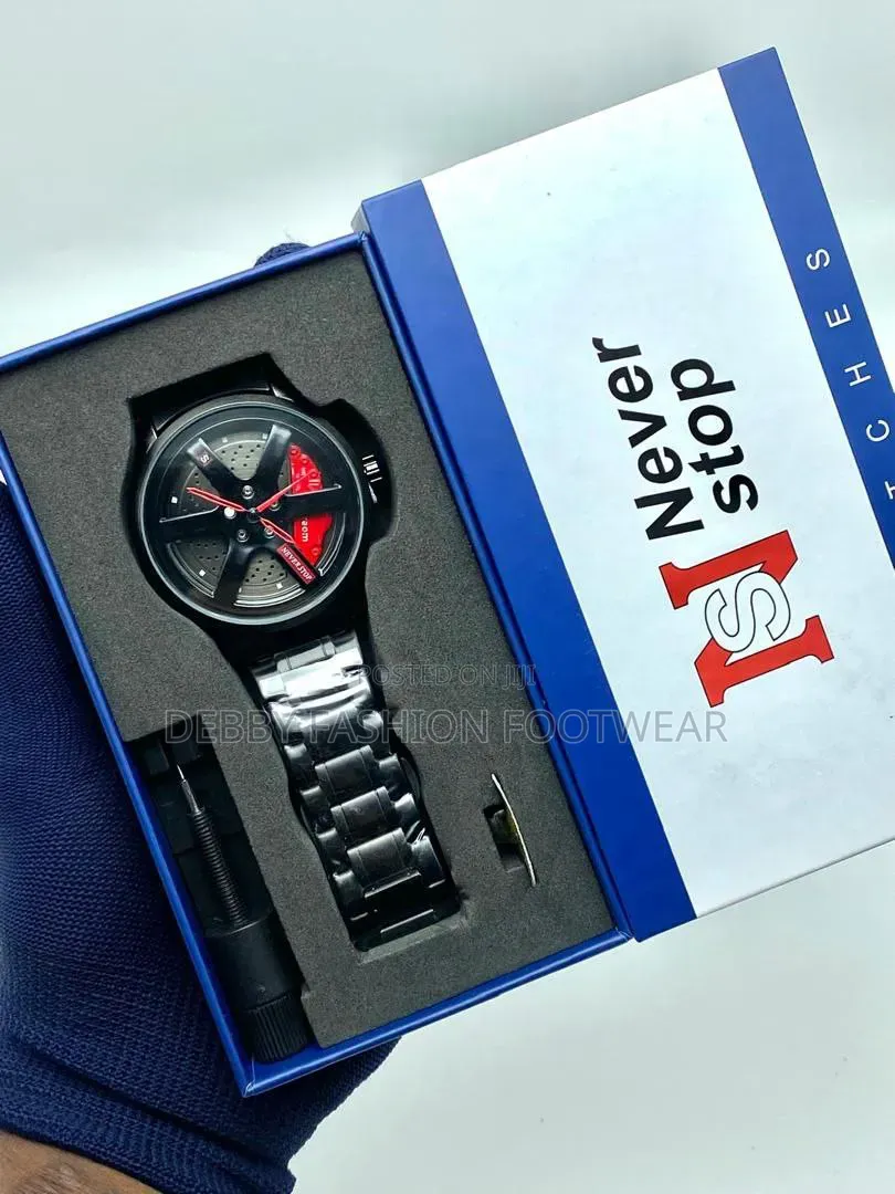 Never Stop Spinning Chain Watch