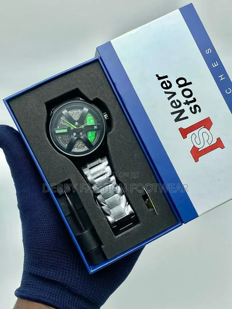 Never Stop Spinning Chain Watch