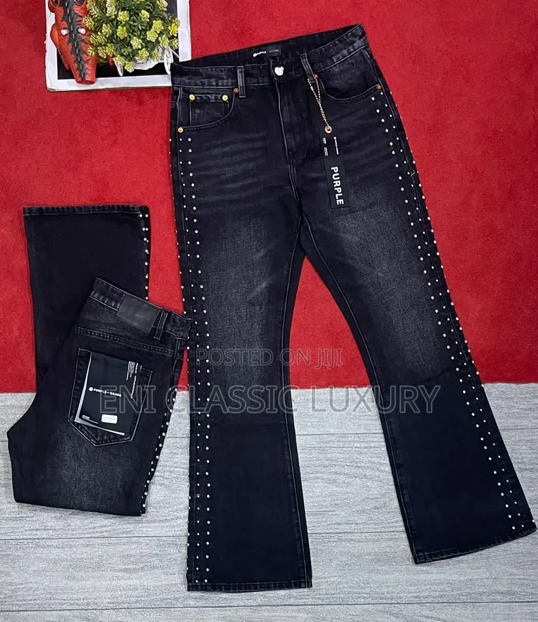Top Notch Luxury Men's Italian Jeans Best Quality Well Banded