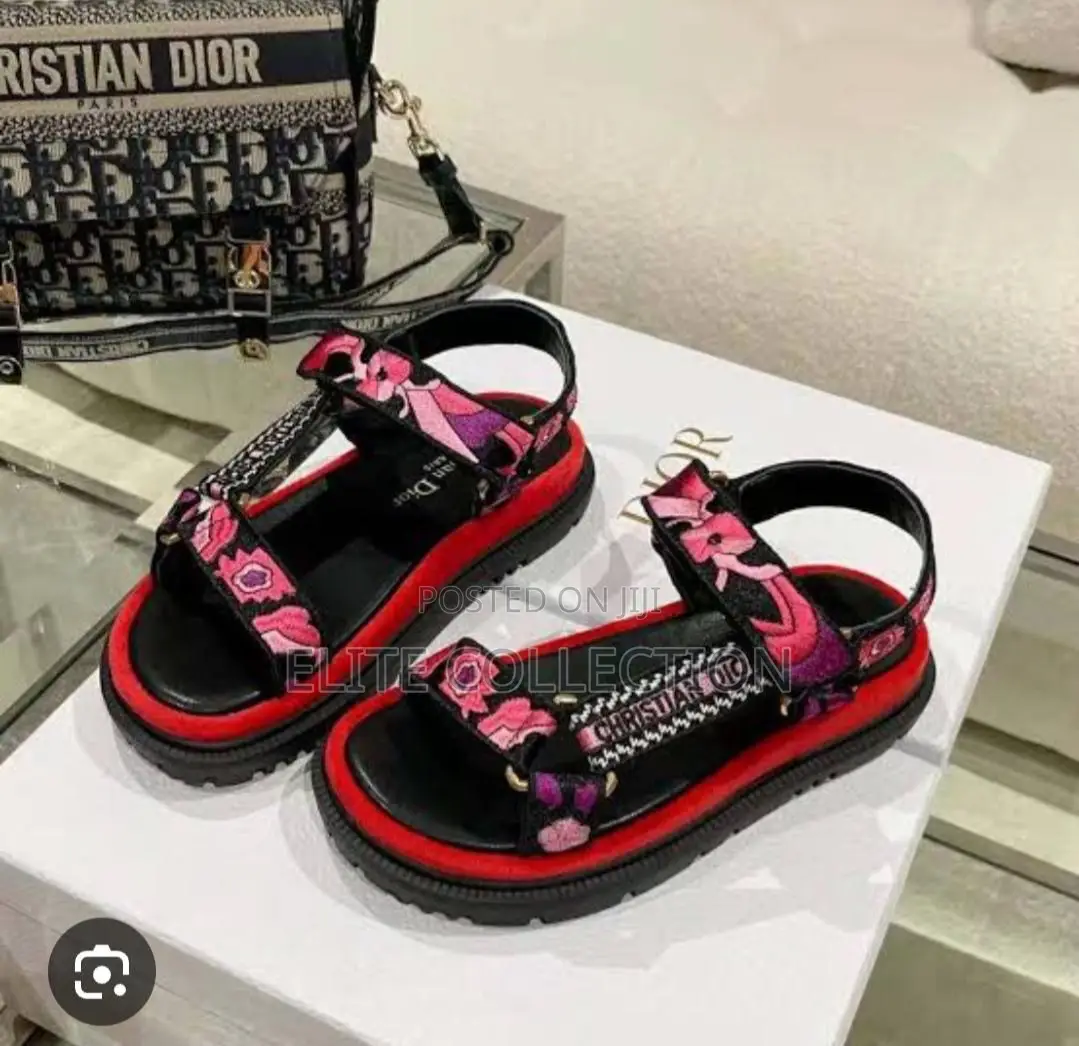 Original Christian Dior Sandals as Displayed Packaged Sizes 37 - 43