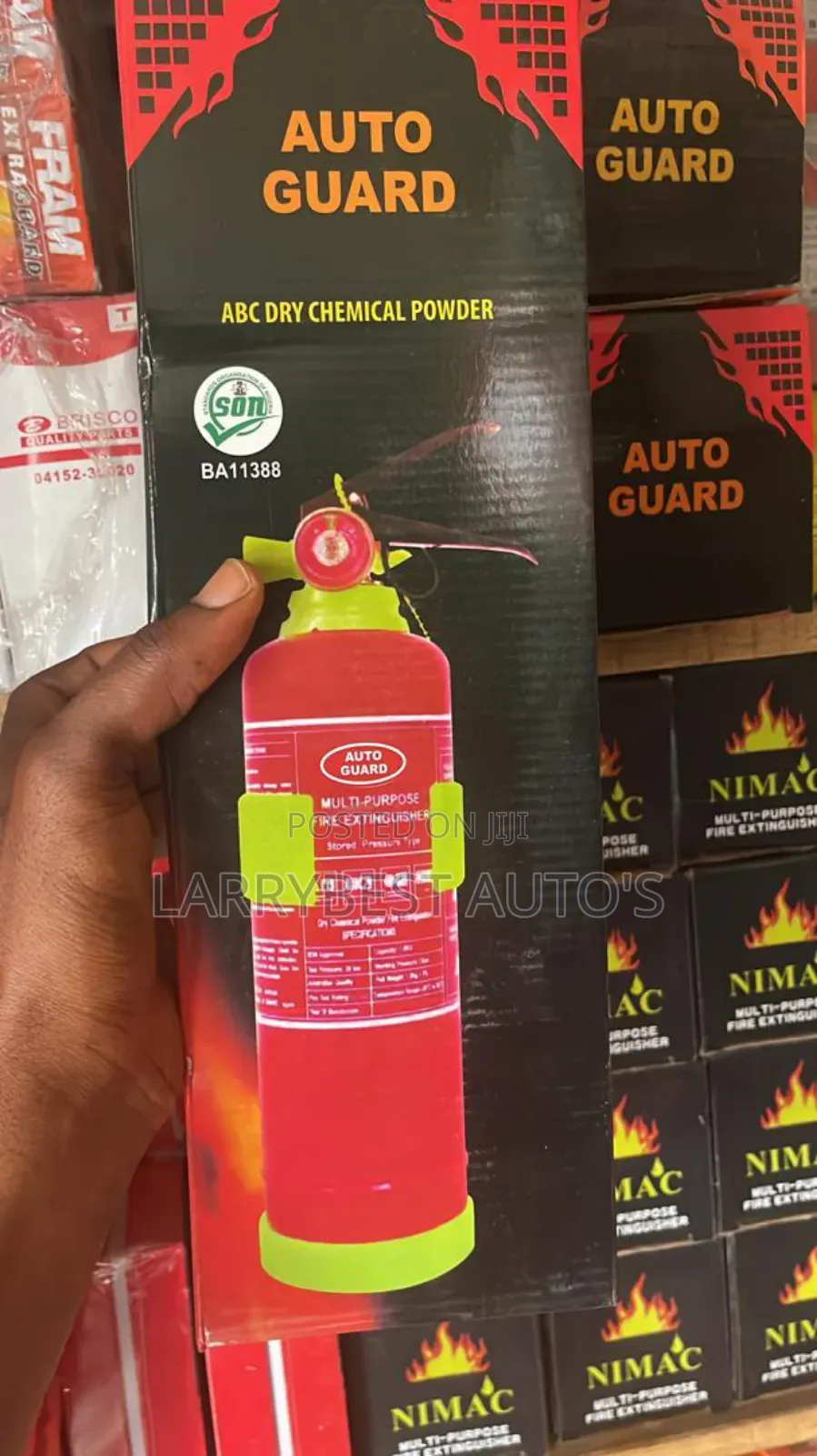 2kg Auto Guard Fire Extinguisher