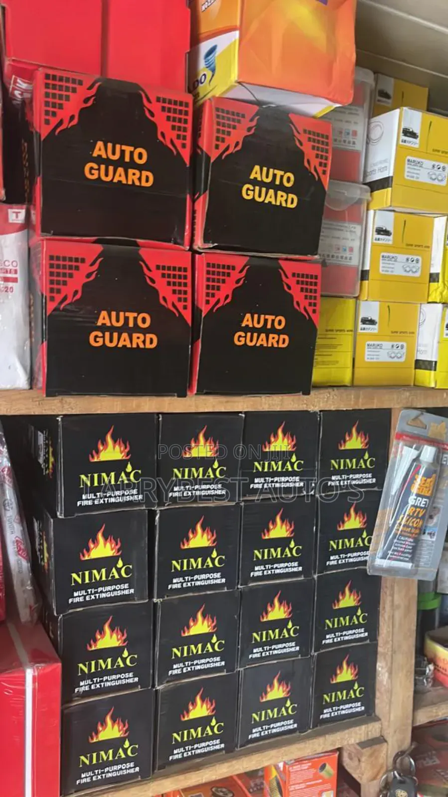 2kg Auto Guard Fire Extinguisher