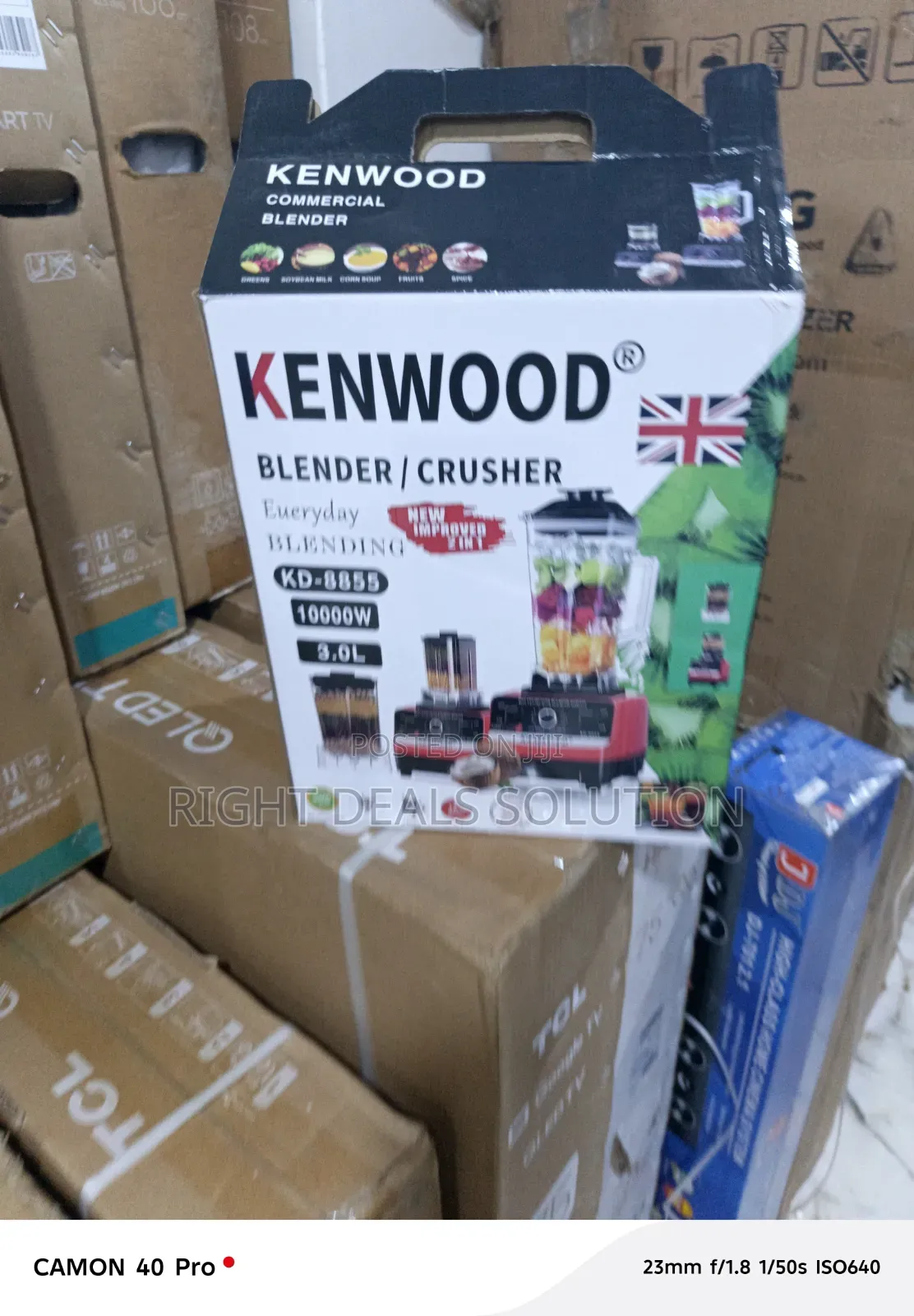 Kenwood Industrial Grade Food Crusher Blender