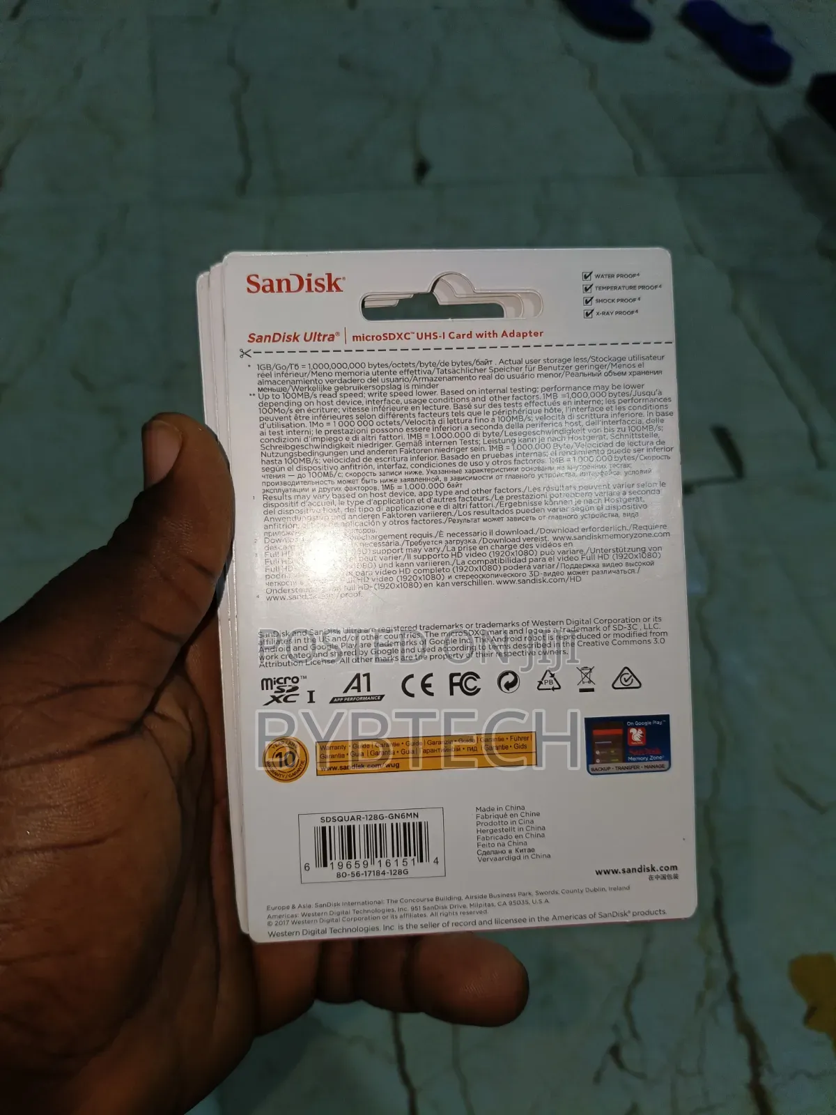 Authentic Sandisk Memory 128gb