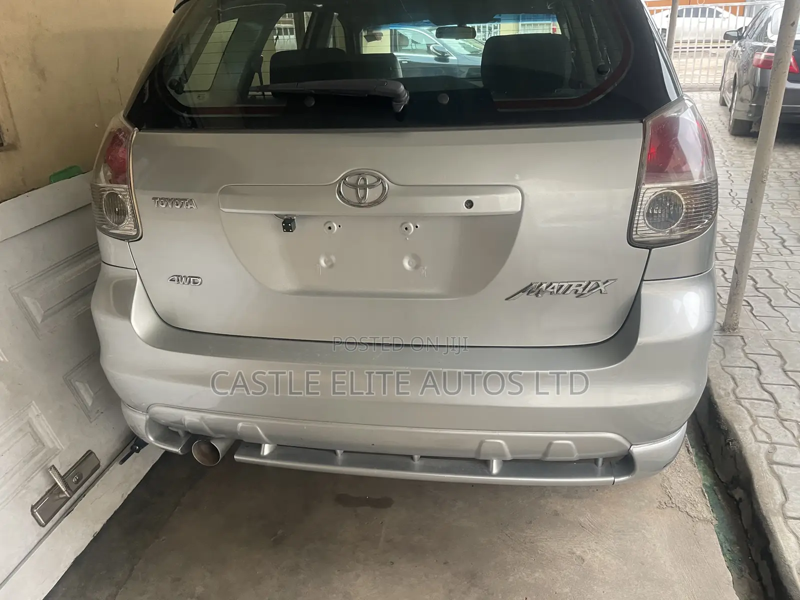 Toyota Matrix XR Hatchback AWD (1.8L 4cyl 4A) 2005 Silver