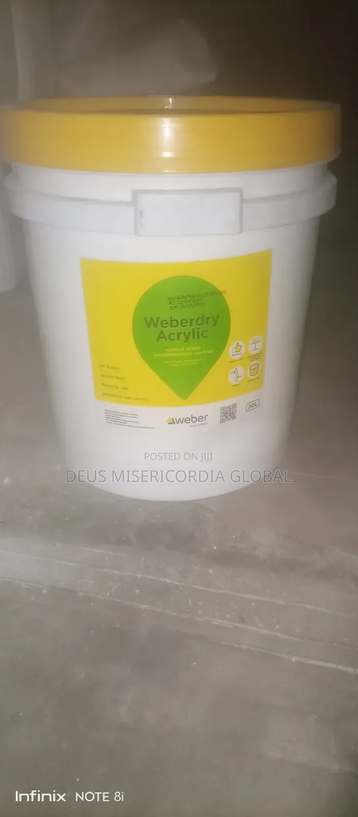 Weberdry Acrylic Coating and Waterproofing Emulsion