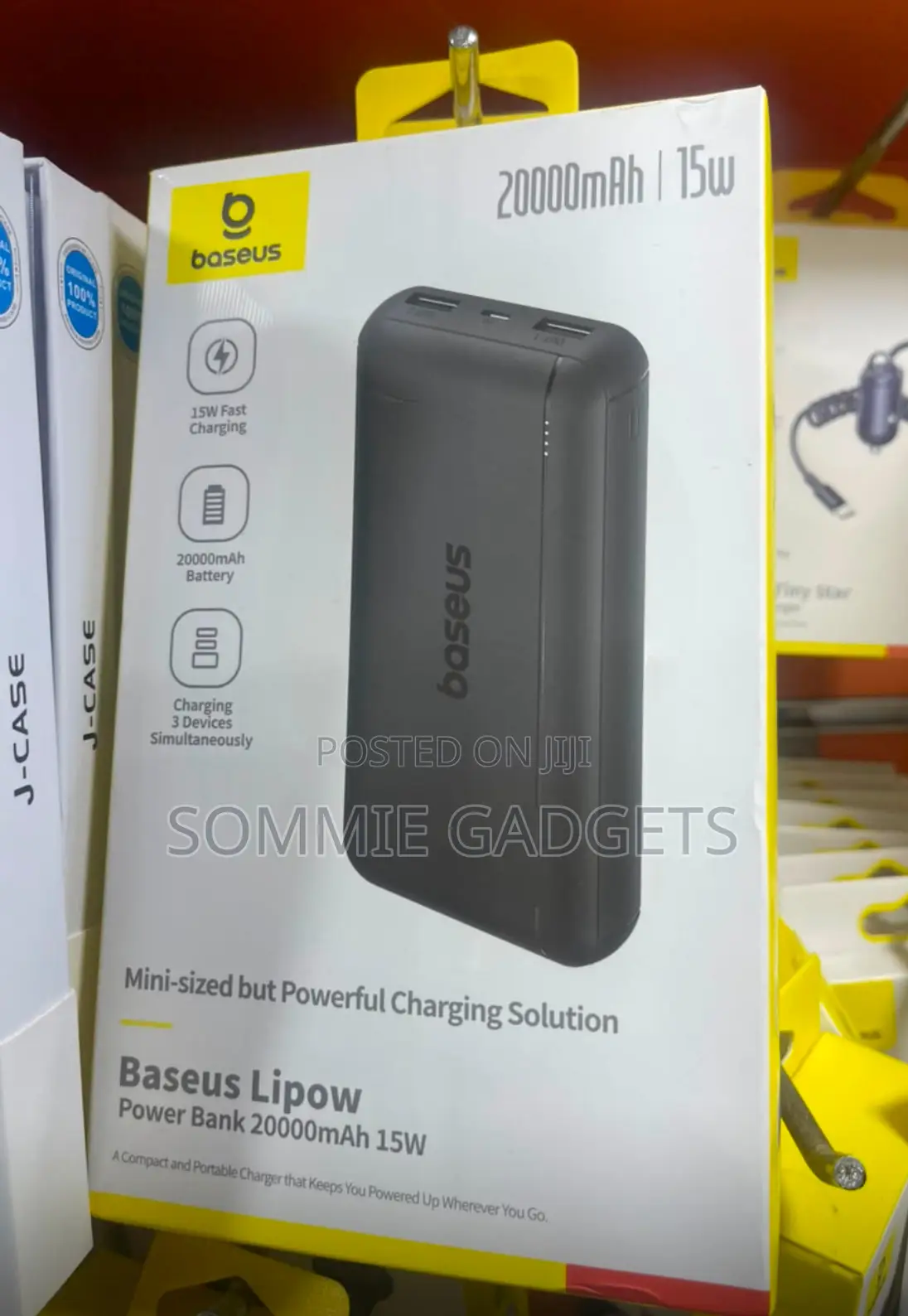 Baseus Lipow 20000mah 15w Powerbank