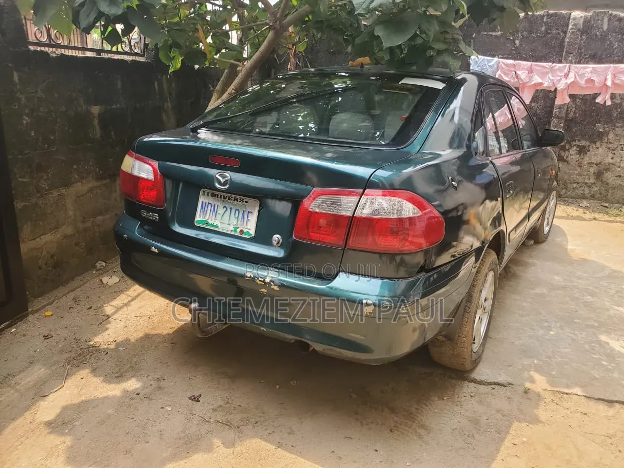 Mazda 626 LX 4dr Sedan (2.0L 4cyl 5M) 2002 Blue