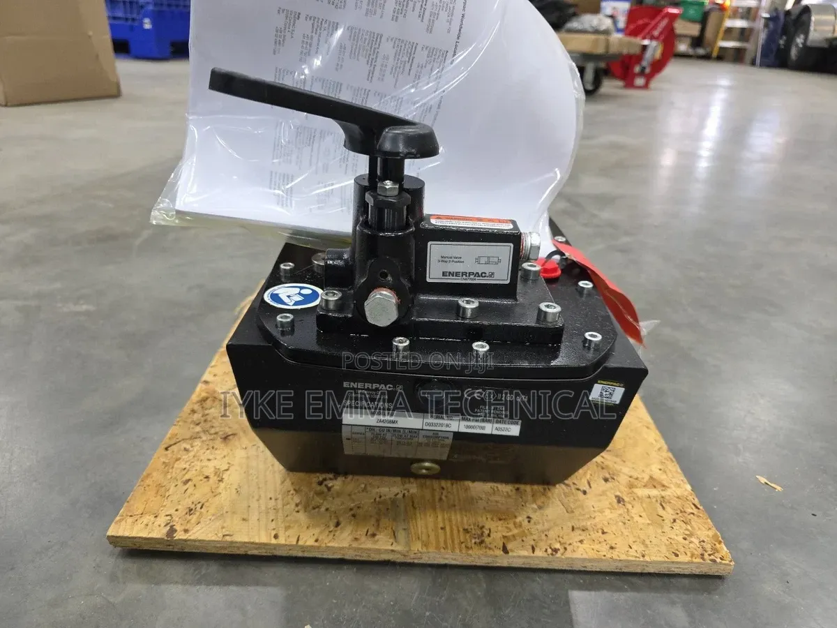Enerpac Za4208mx Hydraulic Pump Air Powered 10000 Psi