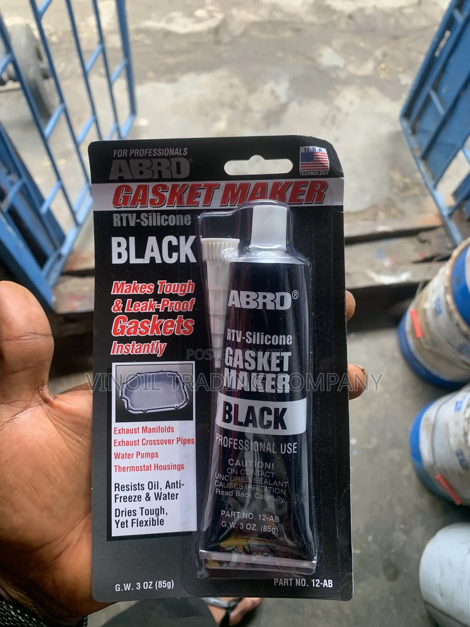 Abro RTV-Silicone Gasket Maker Blue