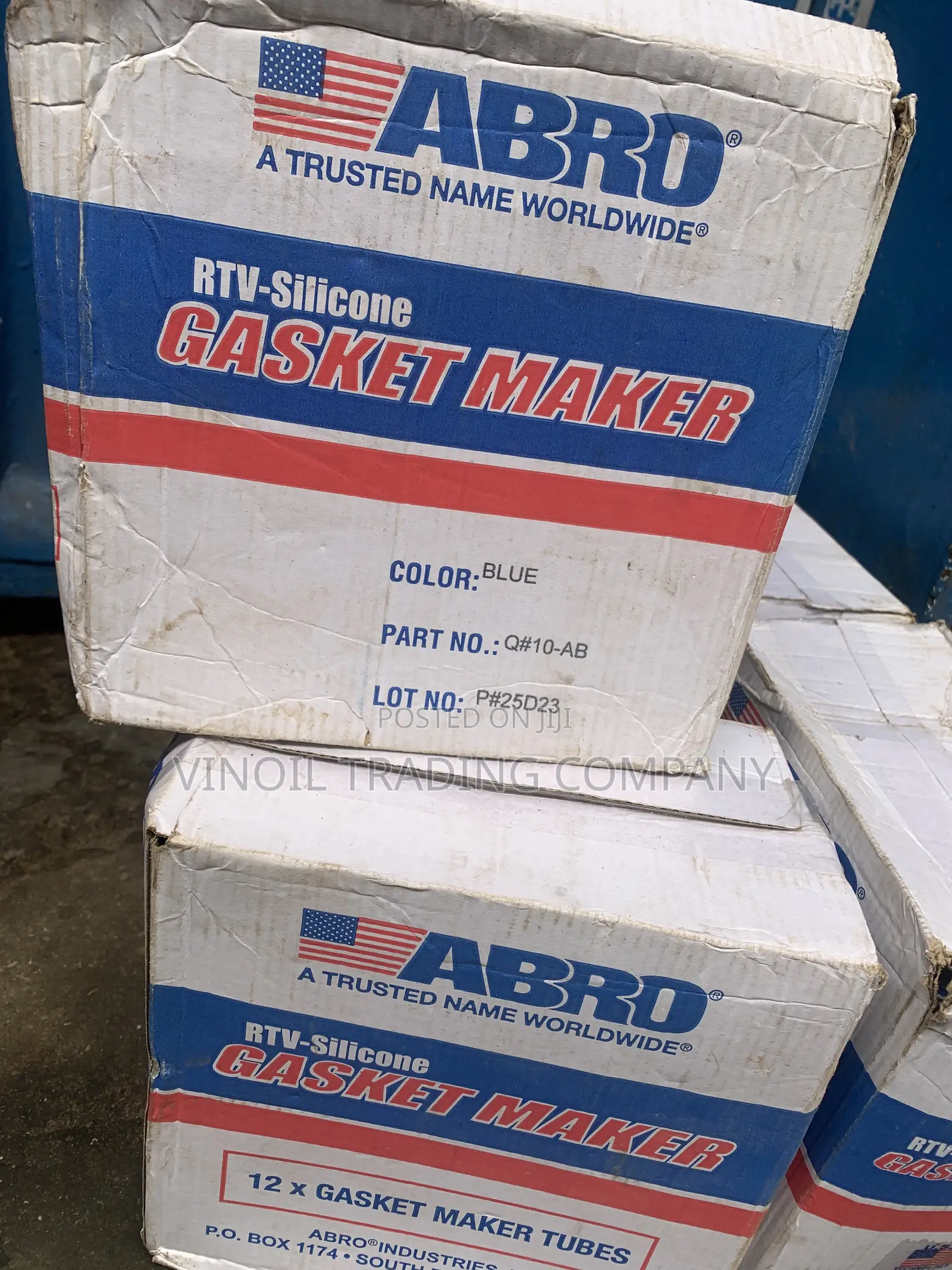 Abro RTV-Silicone Gasket Maker Blue