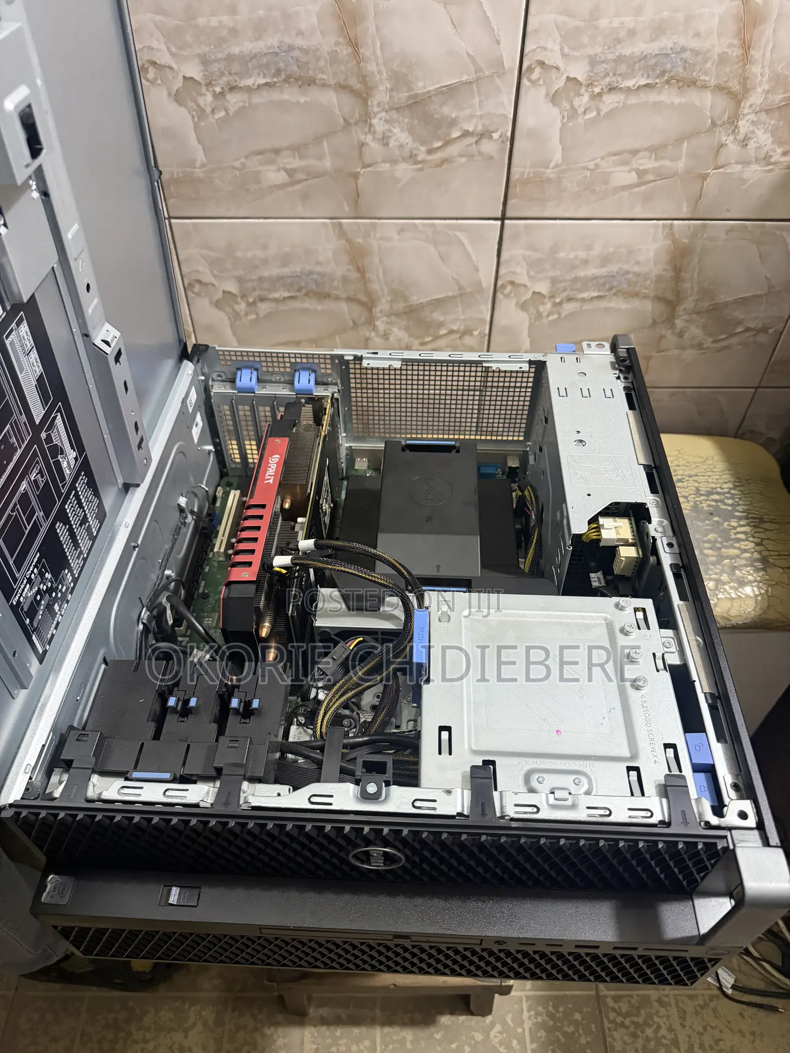 Desktop Computer Dell Precision 5820 64GB Intel Core i9 SSD 512GB