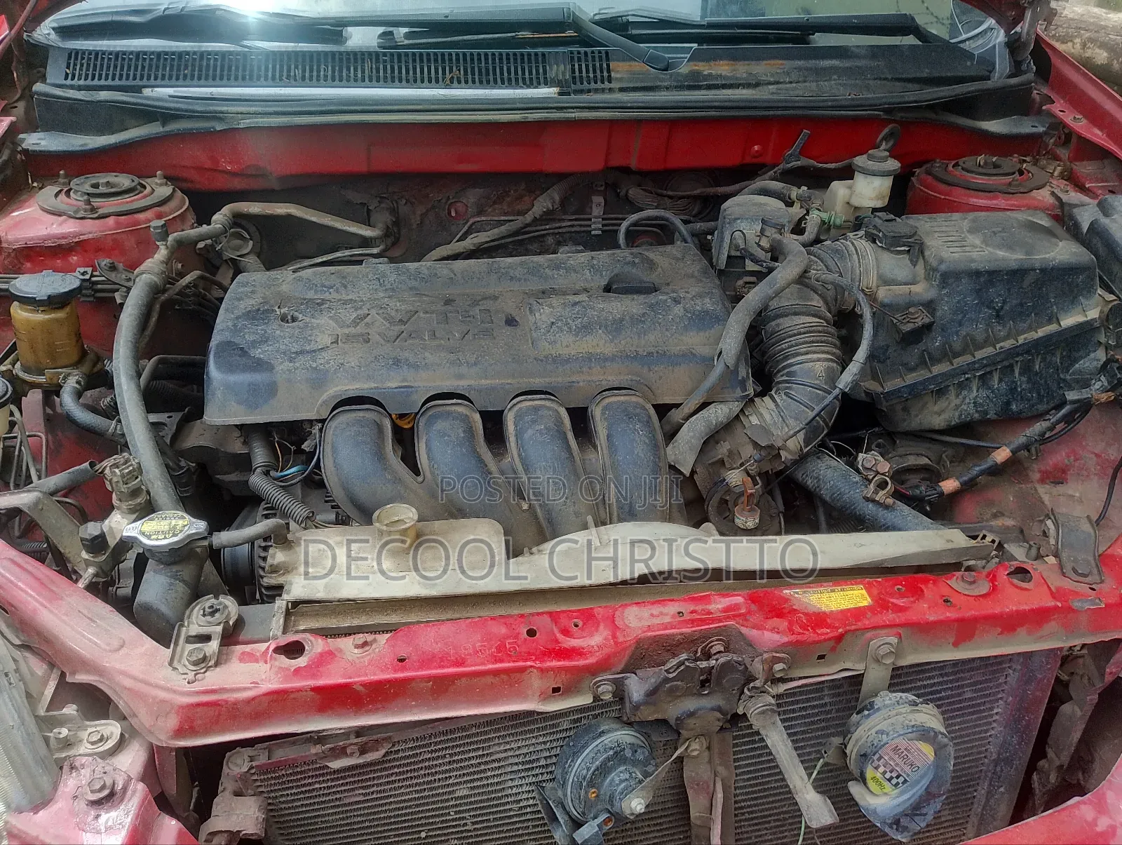 Toyota Matrix Standard FWD (1.8L 4cyl 5M) 2004 Red