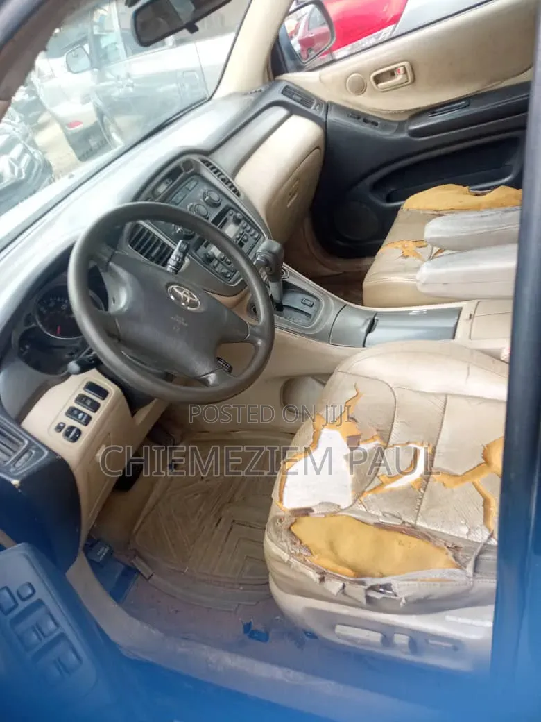 Toyota Highlander Limited V6 4x4 2004 Blue