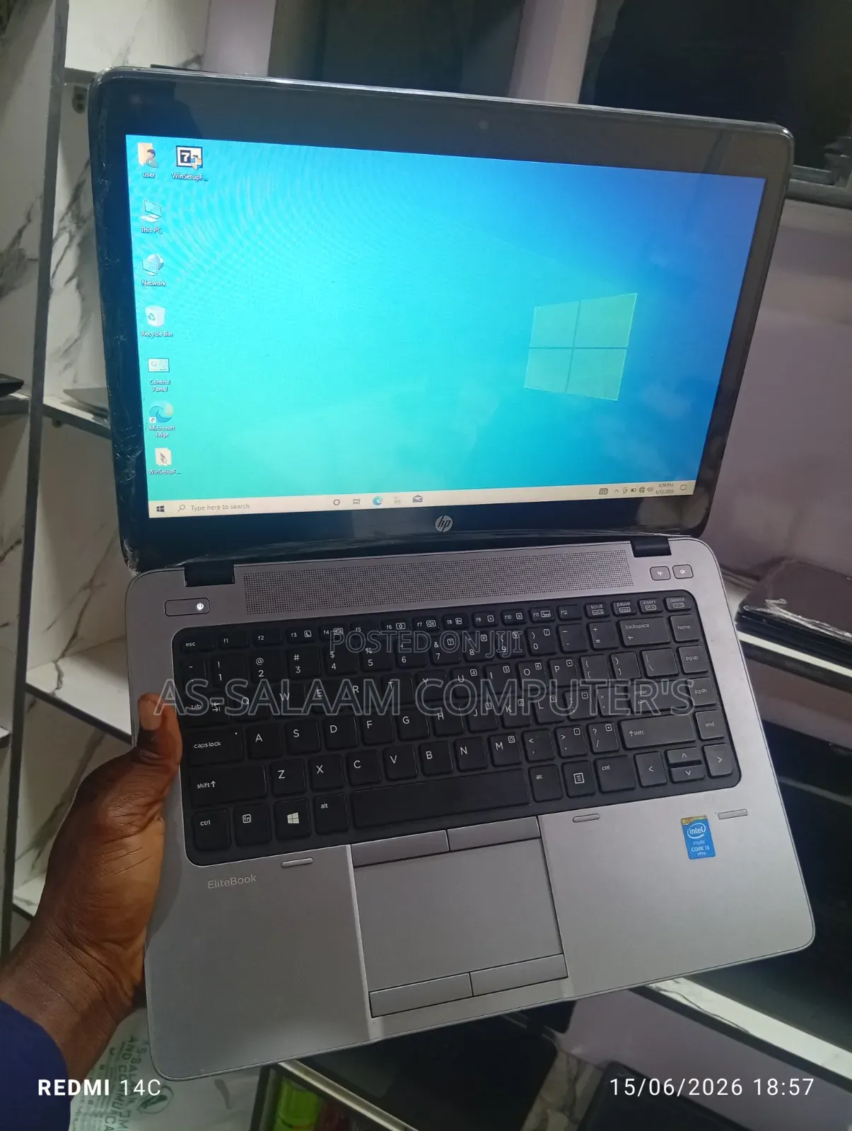 Laptop HP EliteBook 840 G2 8GB Intel Core i5 HDD+SSD 500GB