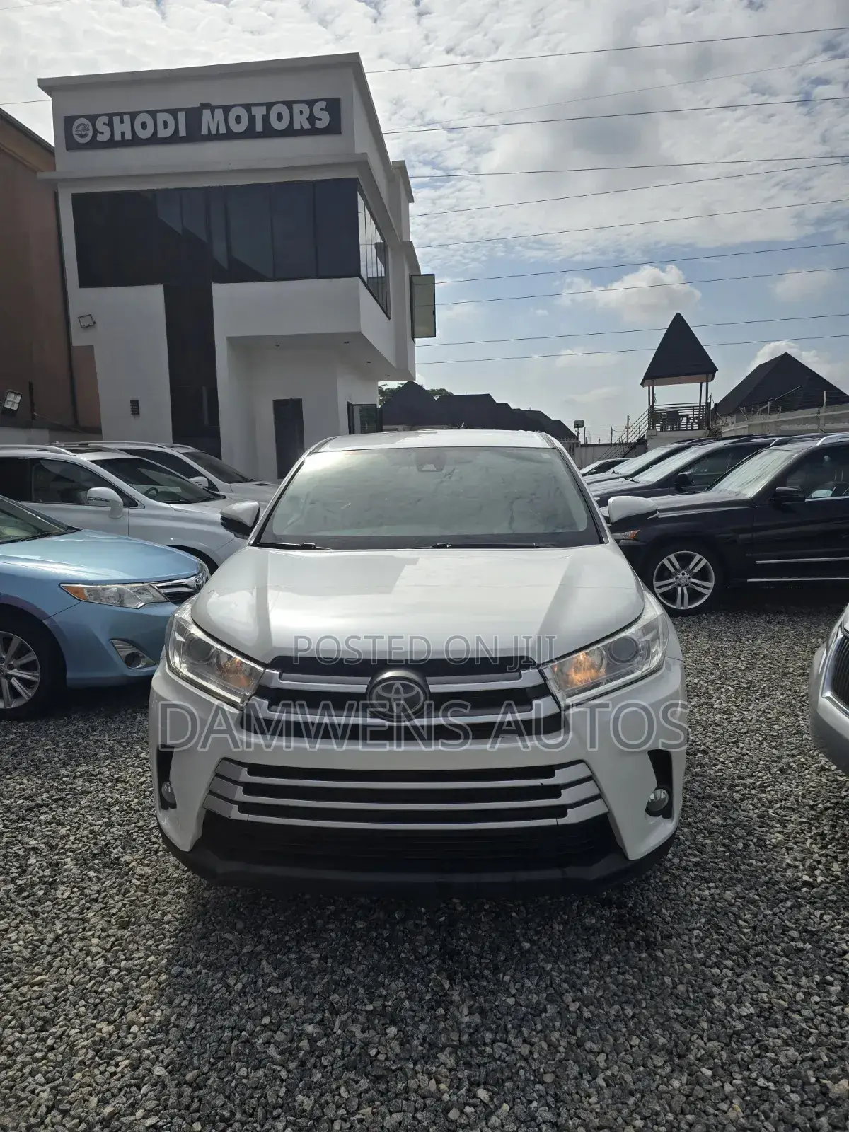 Toyota Highlander Limited 4x4 V6 (3.5L 6cyl 8A) 2017 White