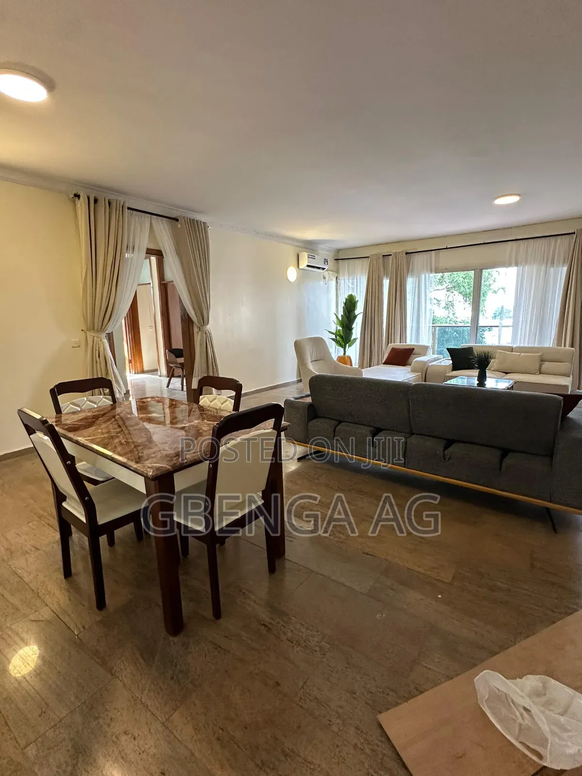 Furnished 4bdrm Apartment in 1004 for rent