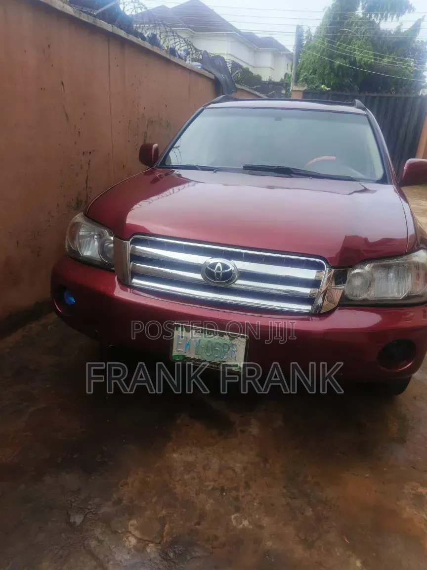 Toyota Highlander 2004 Red