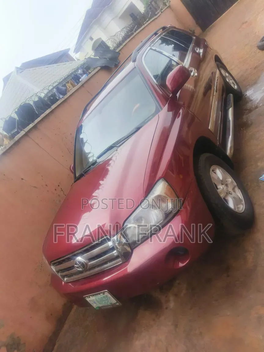 Toyota Highlander 2004 Red
