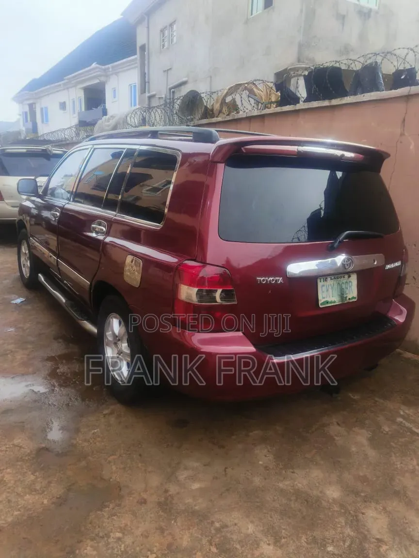 Toyota Highlander 2004 Red