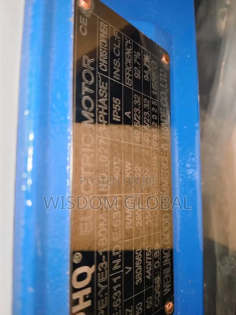 Original Electric Motor 22kw