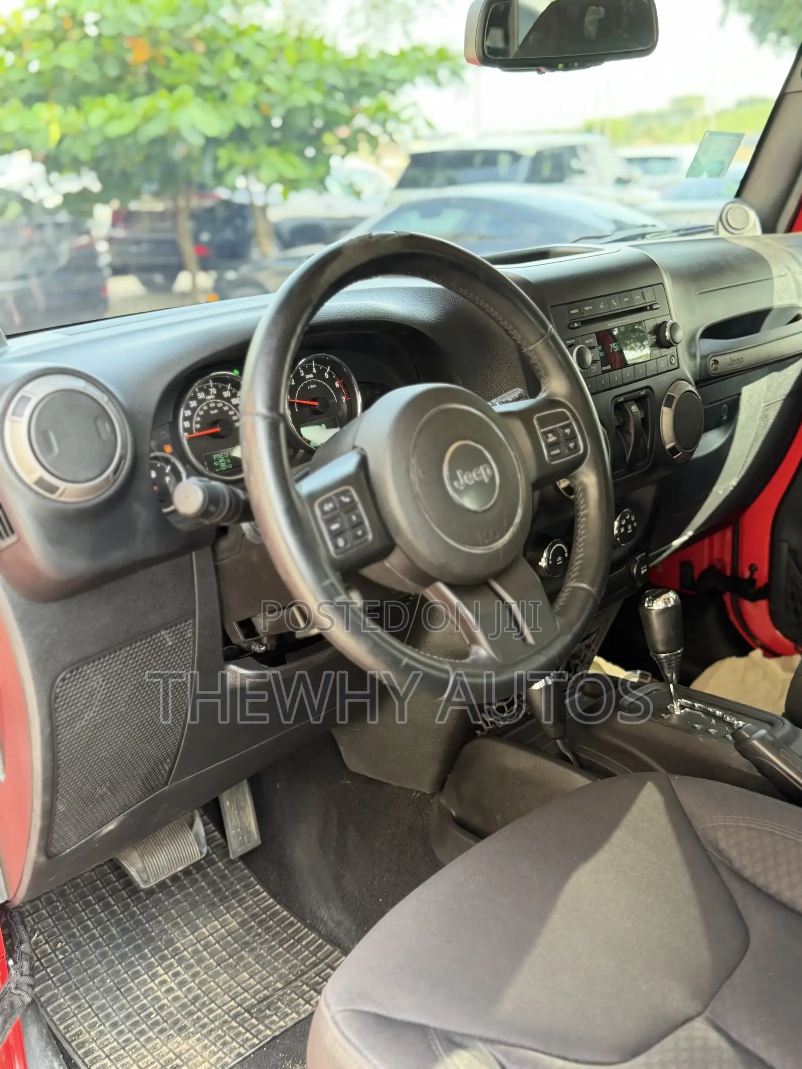 Jeep Wrangler Sport 2013 Red
