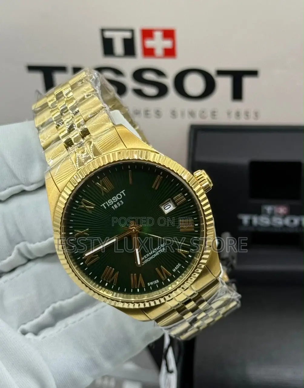 Tissot Quality Luxury Men Chain Wristwatch