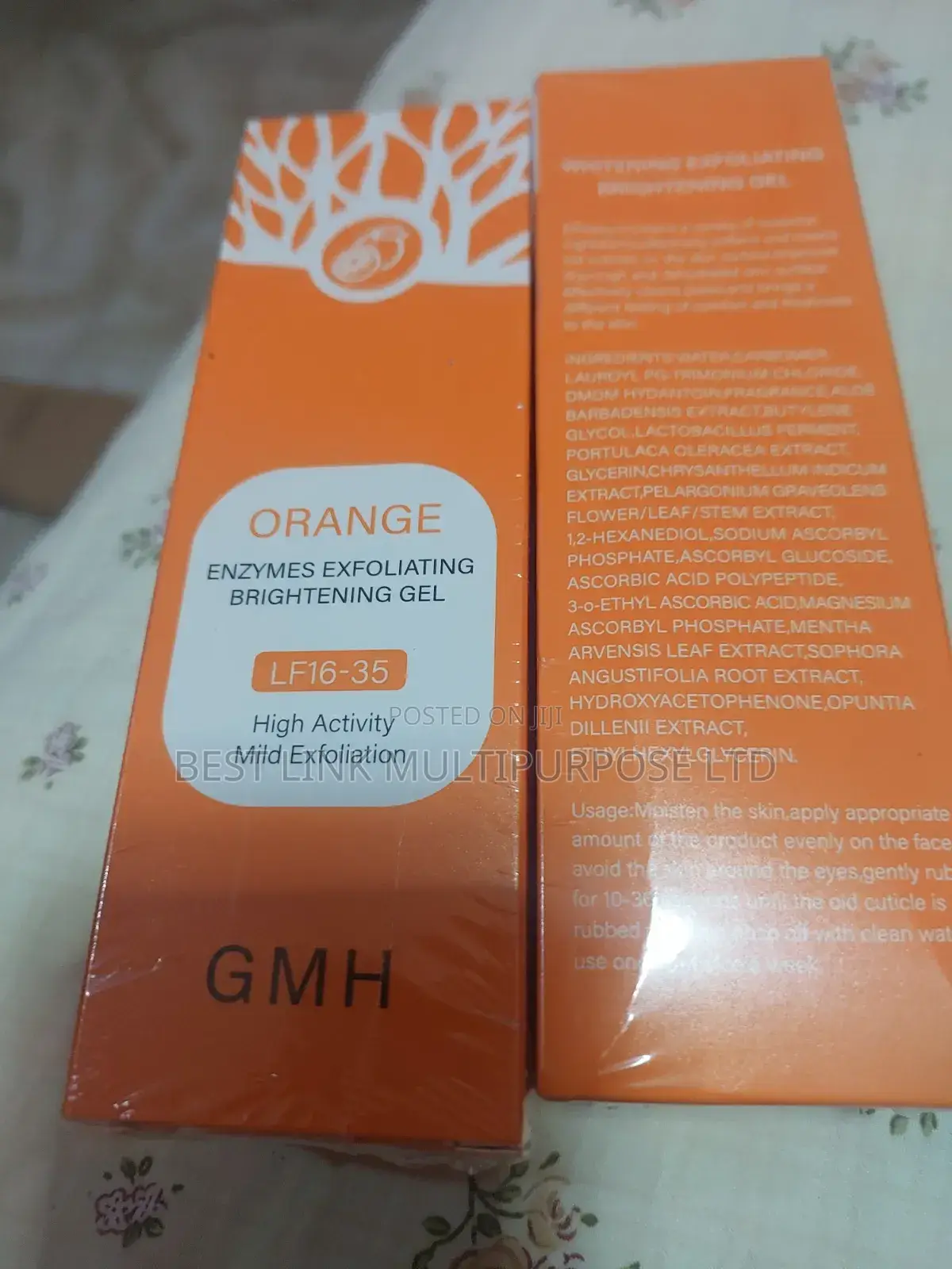 Orange Enzymes Exfoliating Brightening Gel