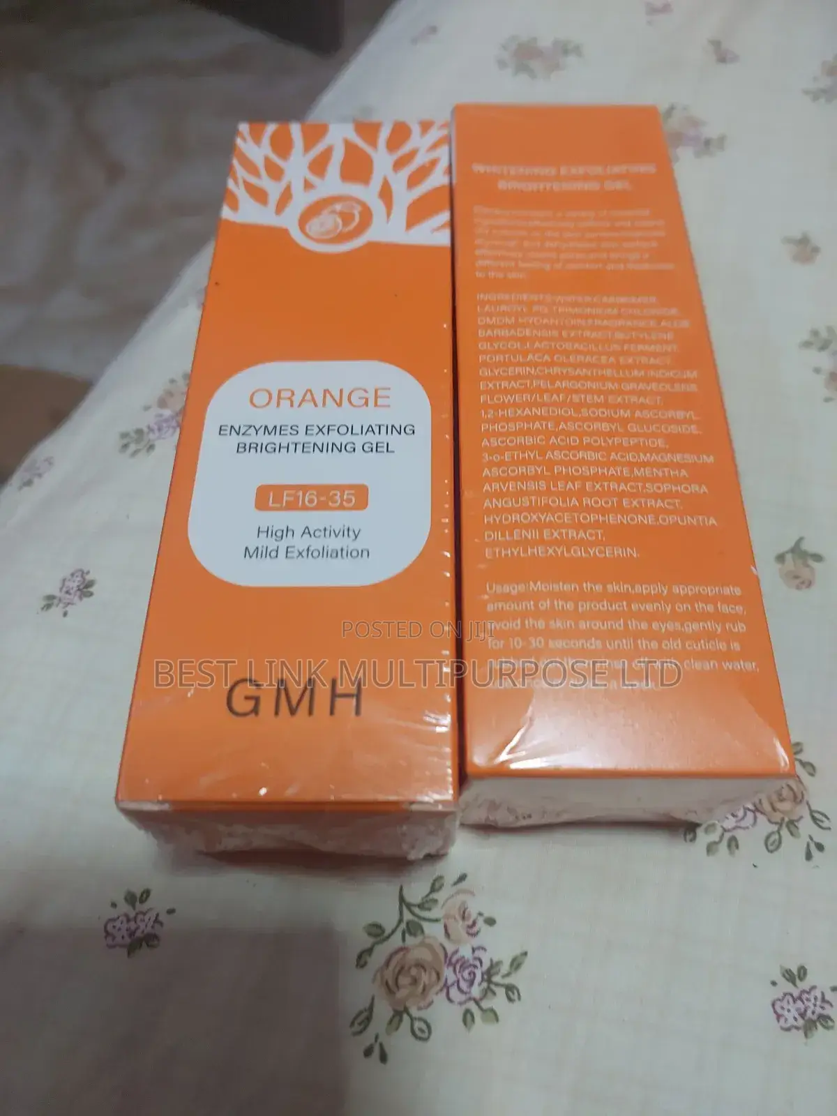 Orange Enzymes Exfoliating Brightening Gel