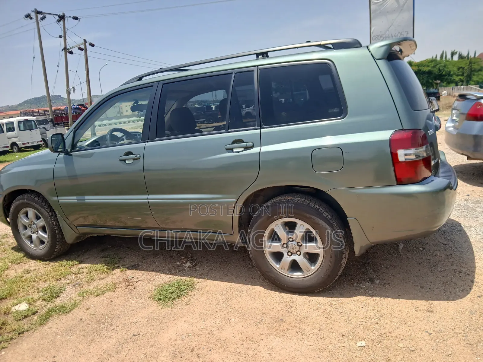 Toyota Highlander 2007 Green