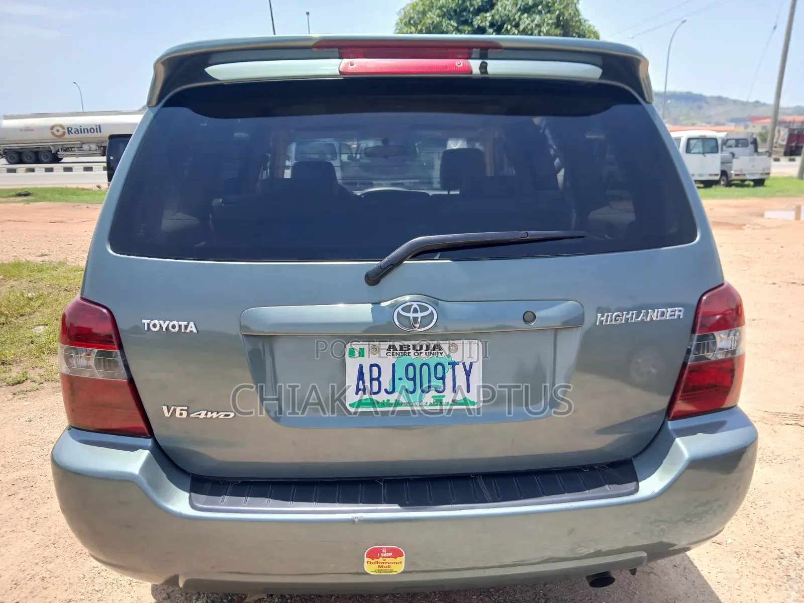 Toyota Highlander 2007 Green