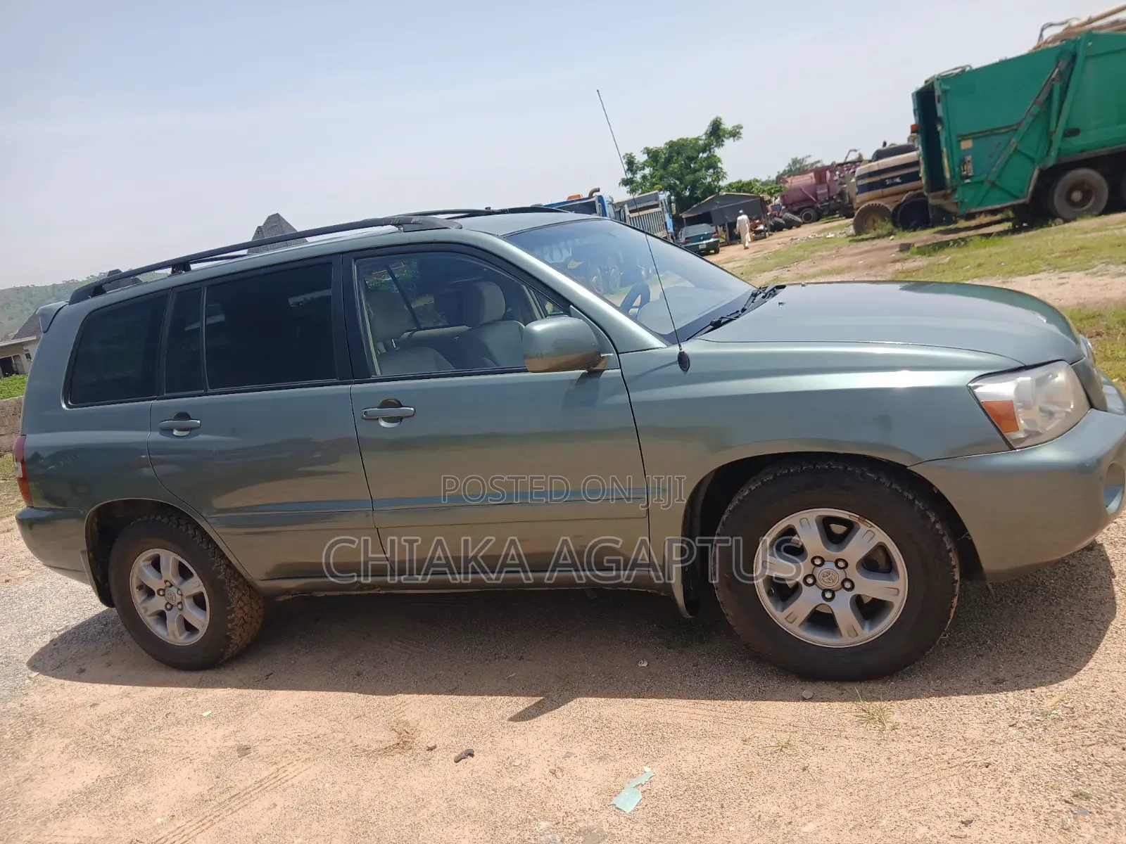 Toyota Highlander 2007 Green
