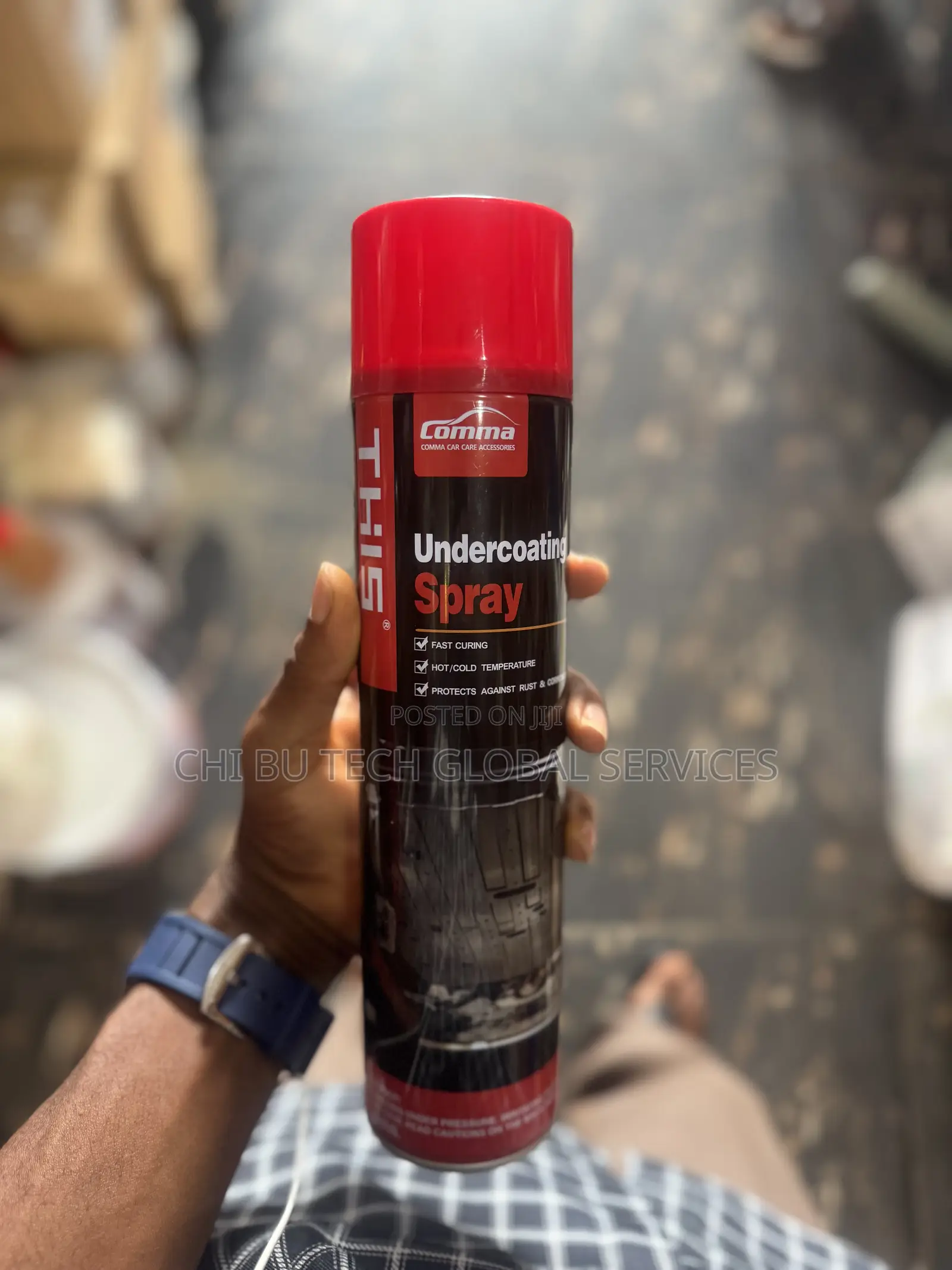 Comma Car Care Undercoating Spray Vehicle Undercarriages