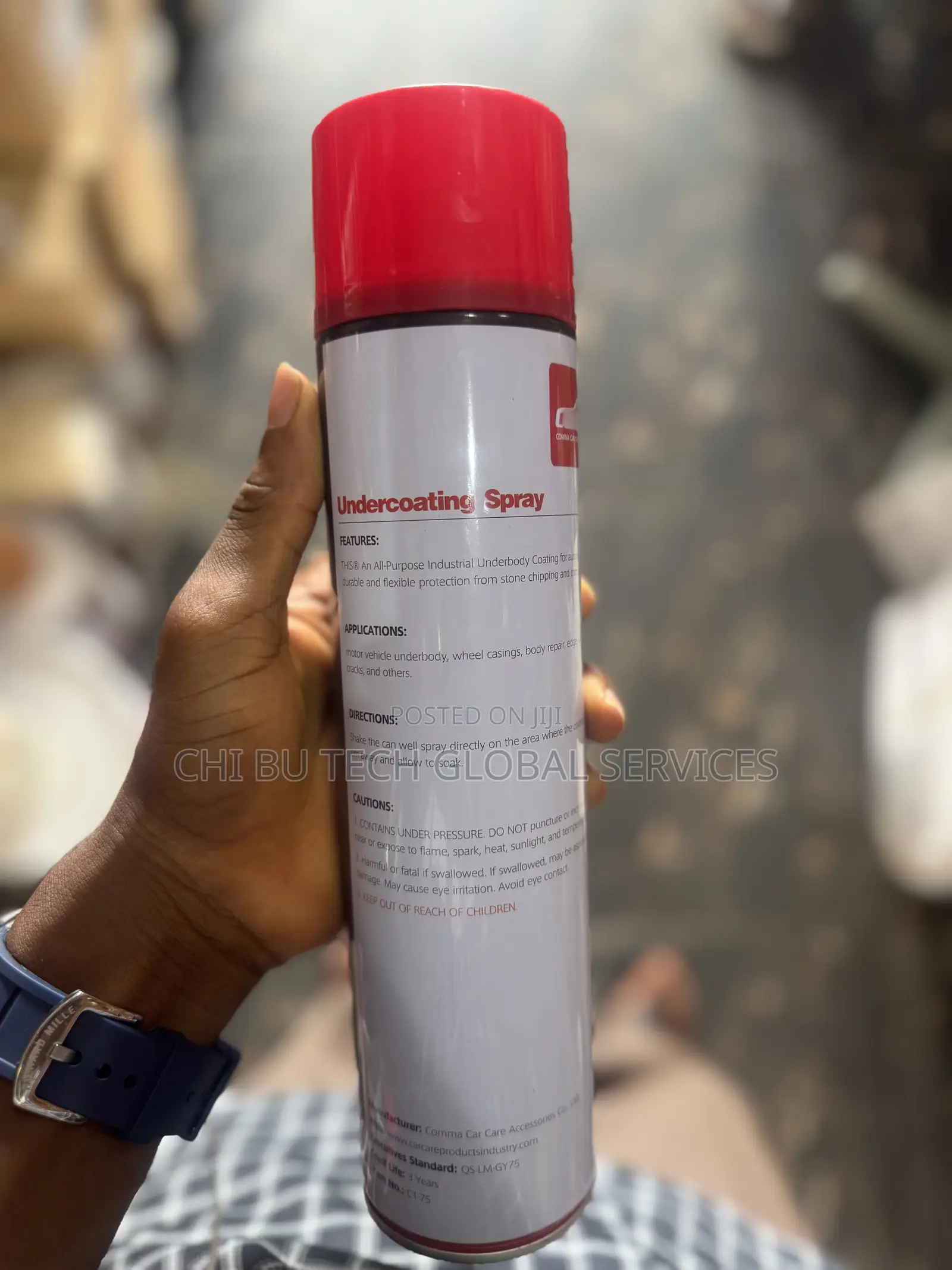 Comma Car Care Undercoating Spray Vehicle Undercarriages