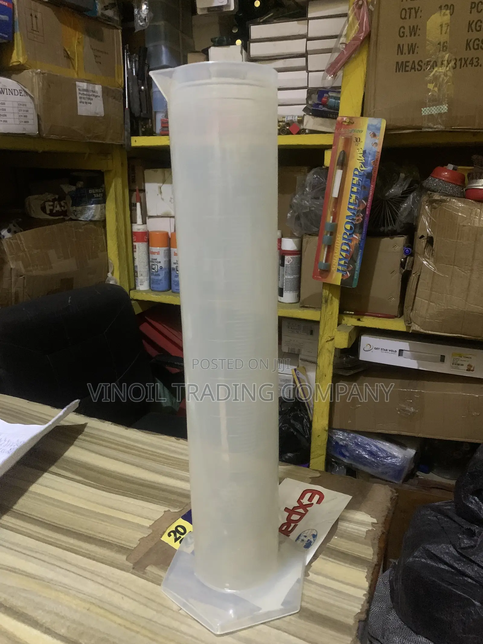 Specific Gravity Hydrometer + Measuring Cylinder Set