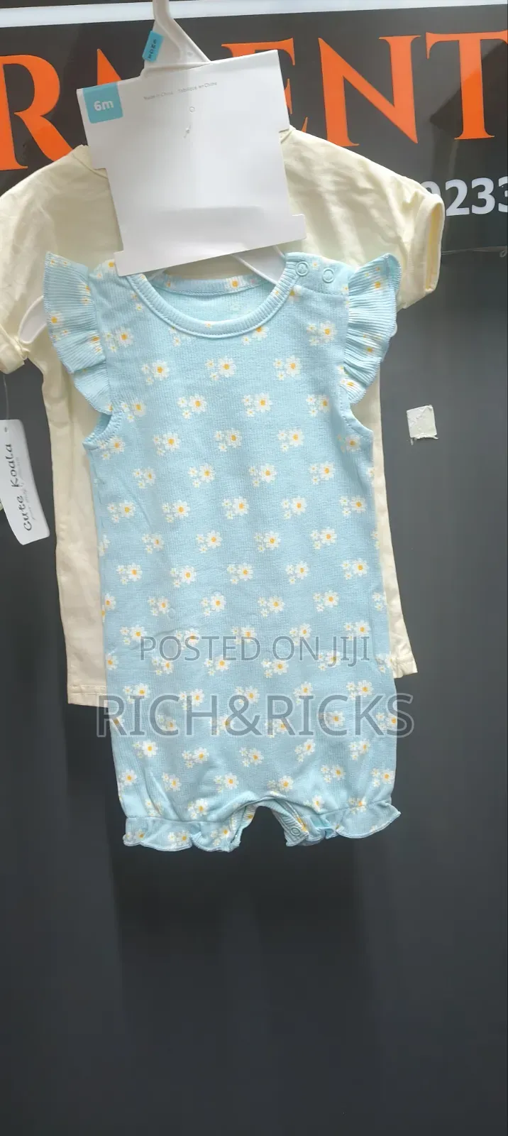 Cute Koala 3-Piece Bunny Daisy Romper Set