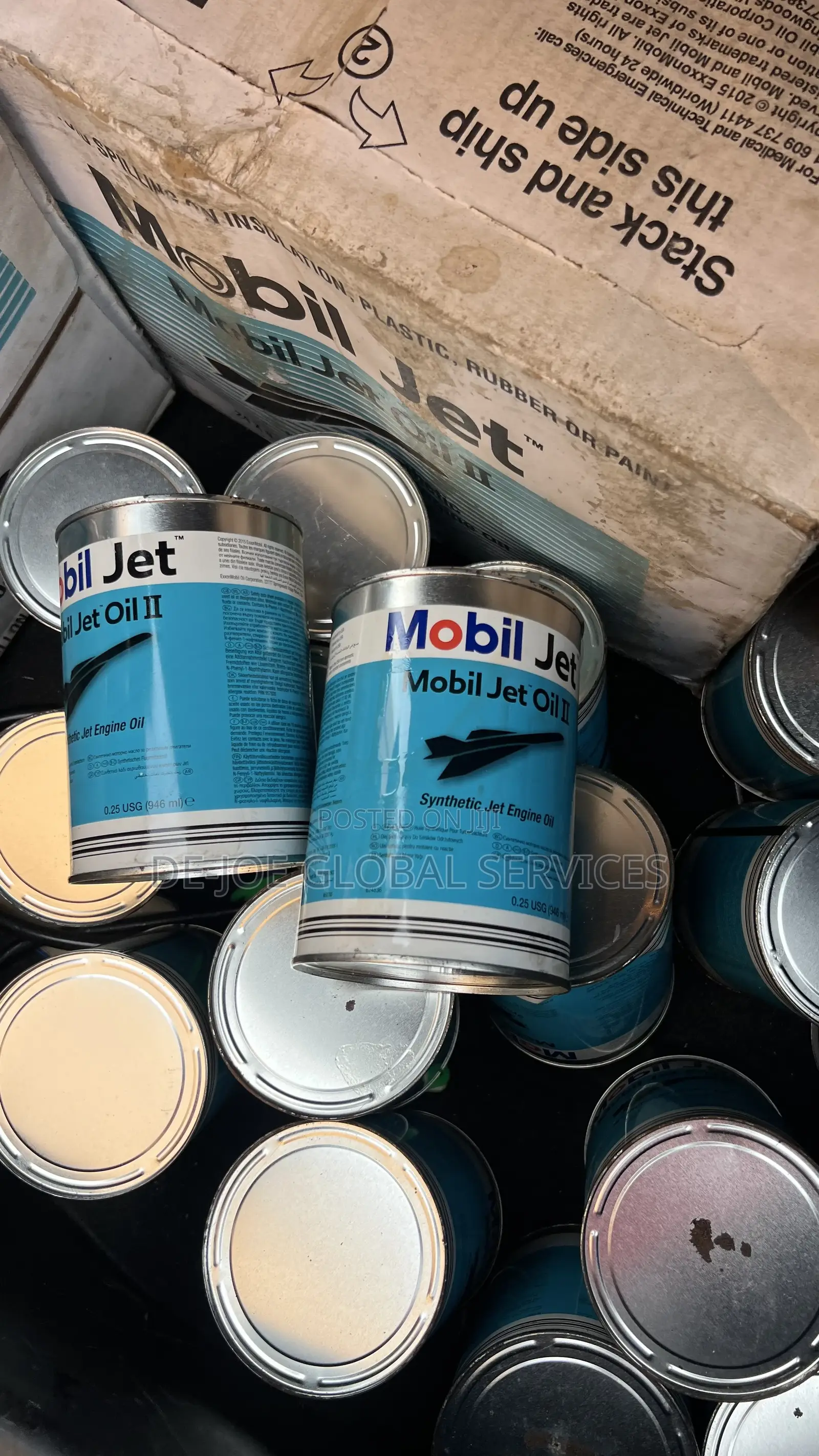 Mobil Jet Oil Ii Synthetic Jet Engine Oil