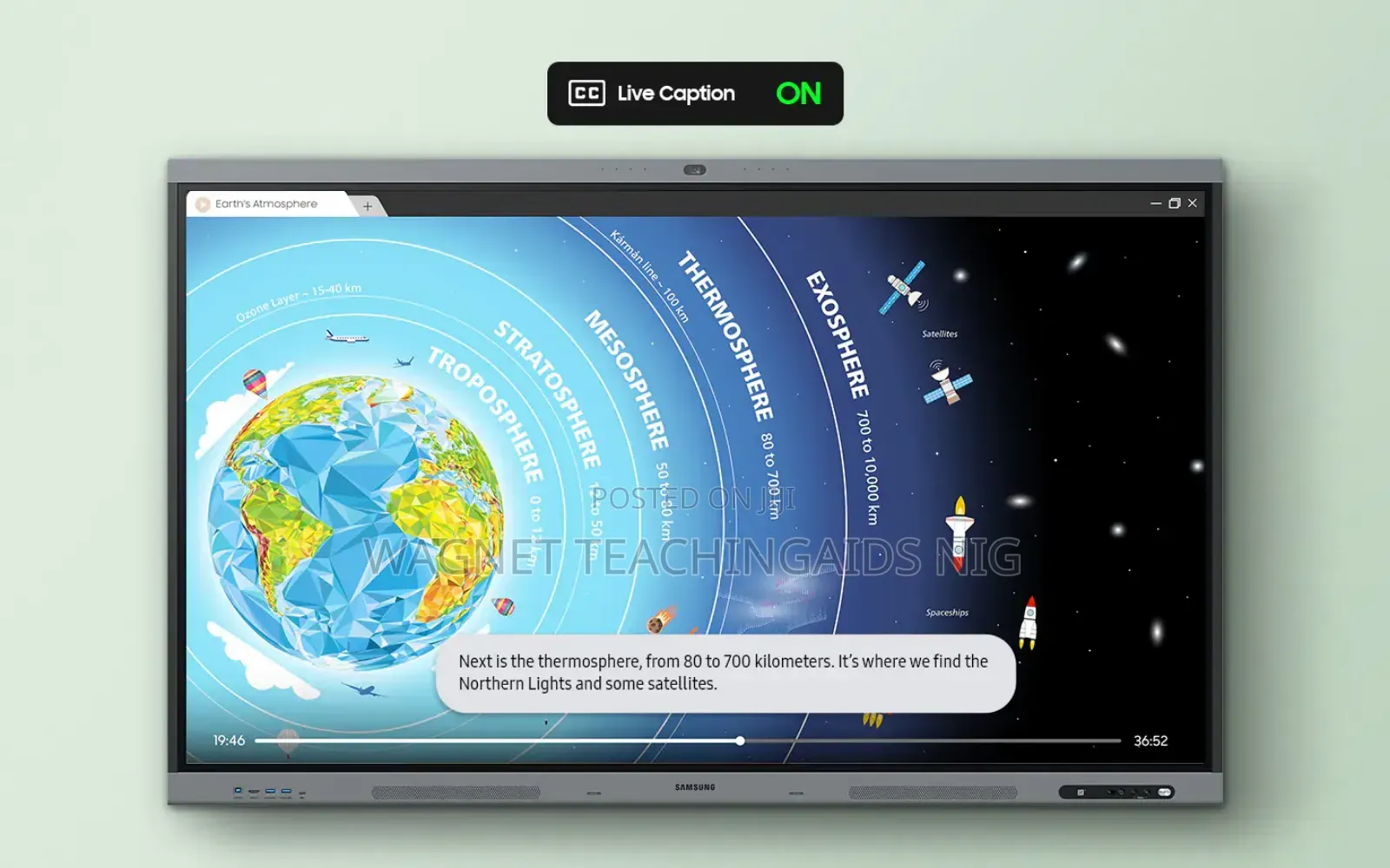 Samsung Wa65fx-P Interactive Display