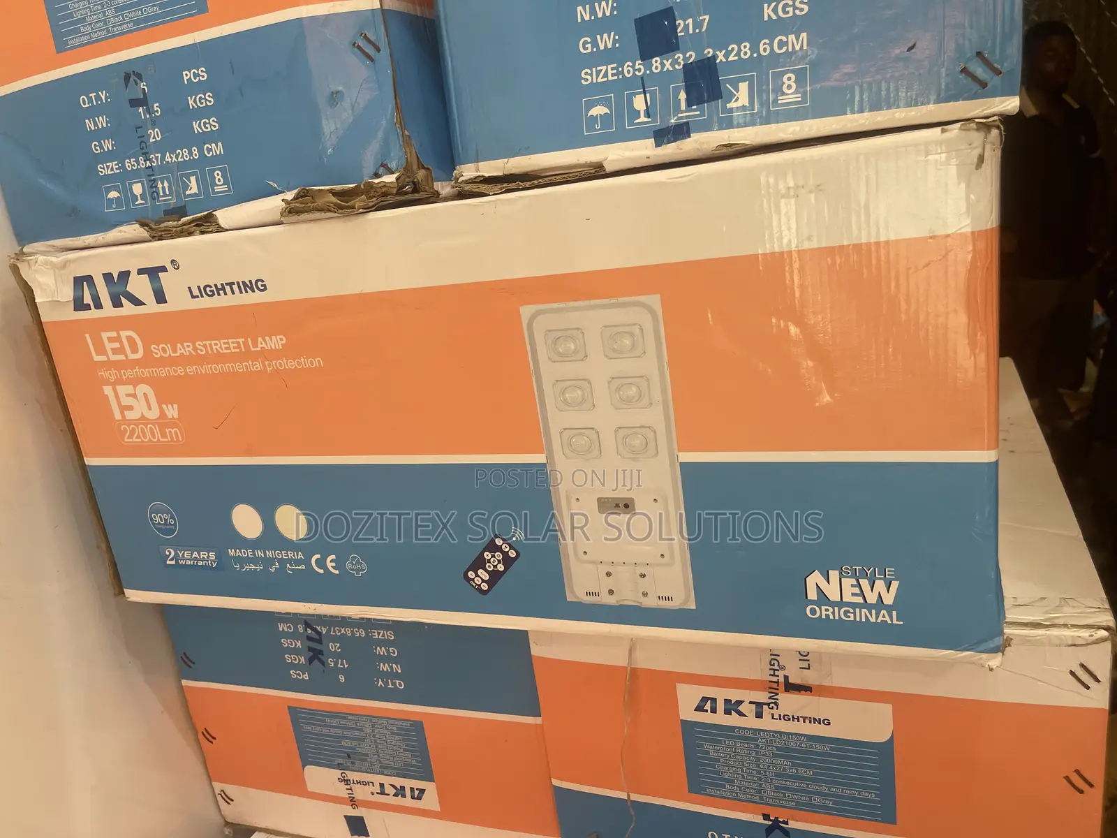 150w Akt Solar Street Light