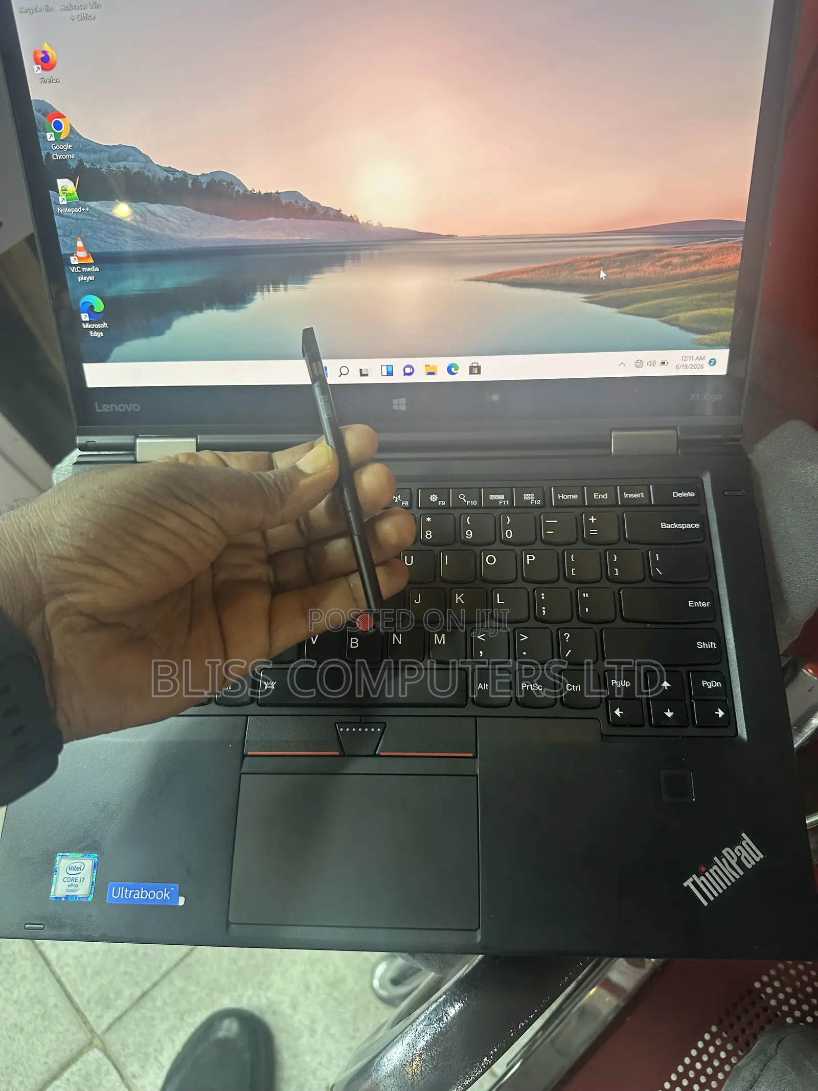 Laptop Lenovo ThinkPad X1 Yoga 16GB Intel Core i7 SSD 256GB