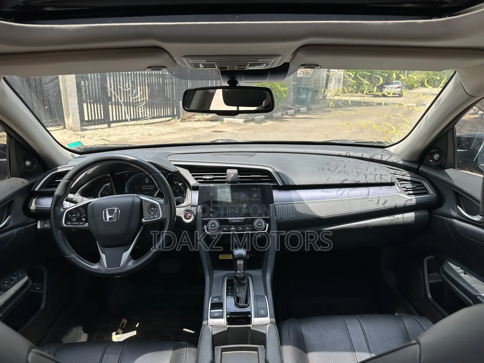 Honda Civic Touring 4dr Sedan (1.5L 4cyl) 2017 Black