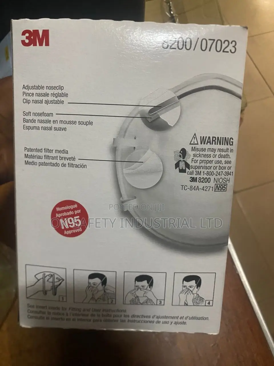 3m Nose Mask 82/10