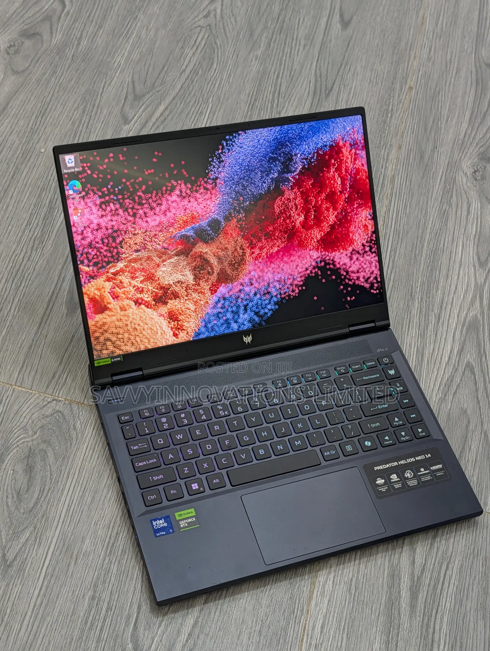 Laptop Acer Predator Helios Neo 14 16GB Intel Core Ultra 7 SSD 1T