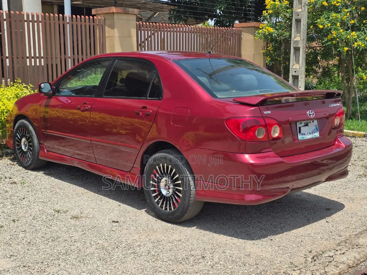 Toyota Corolla 2007 Red