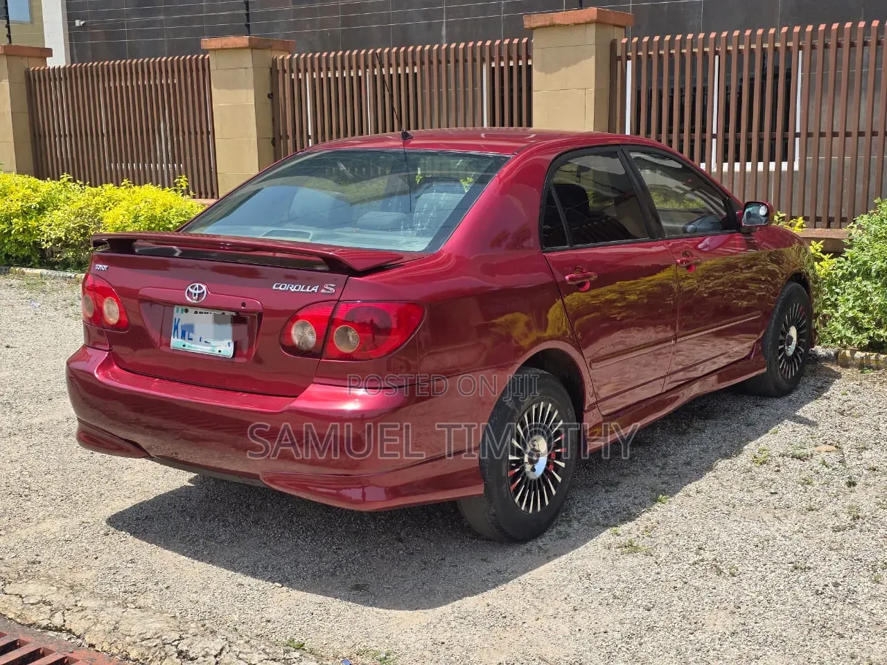 Toyota Corolla 2007 Red