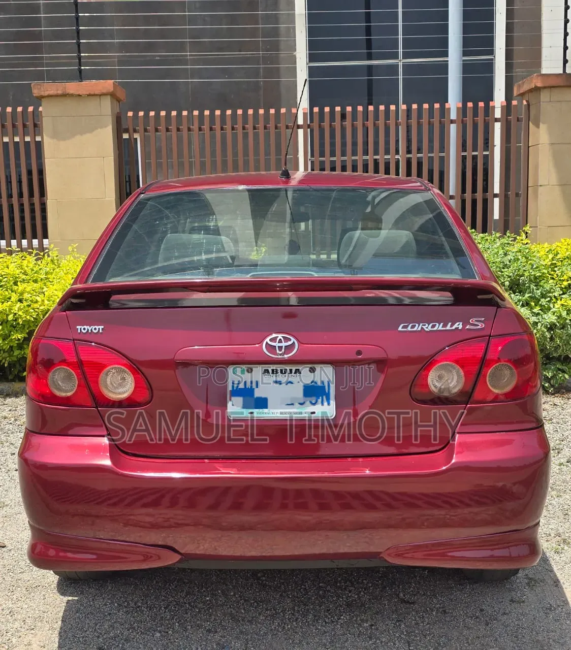 Toyota Corolla 2007 Red