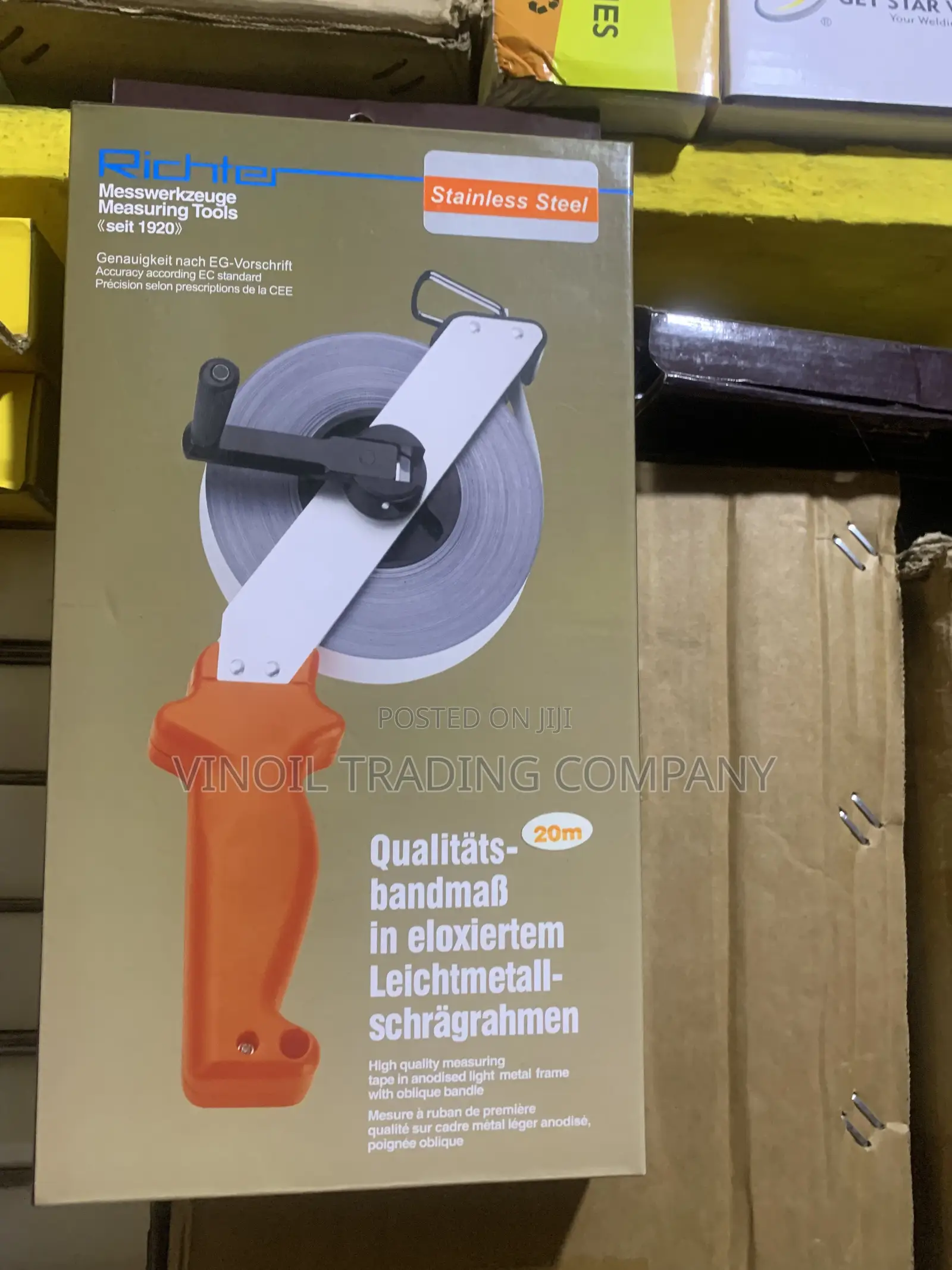 Stainless Steel Measuring Tape