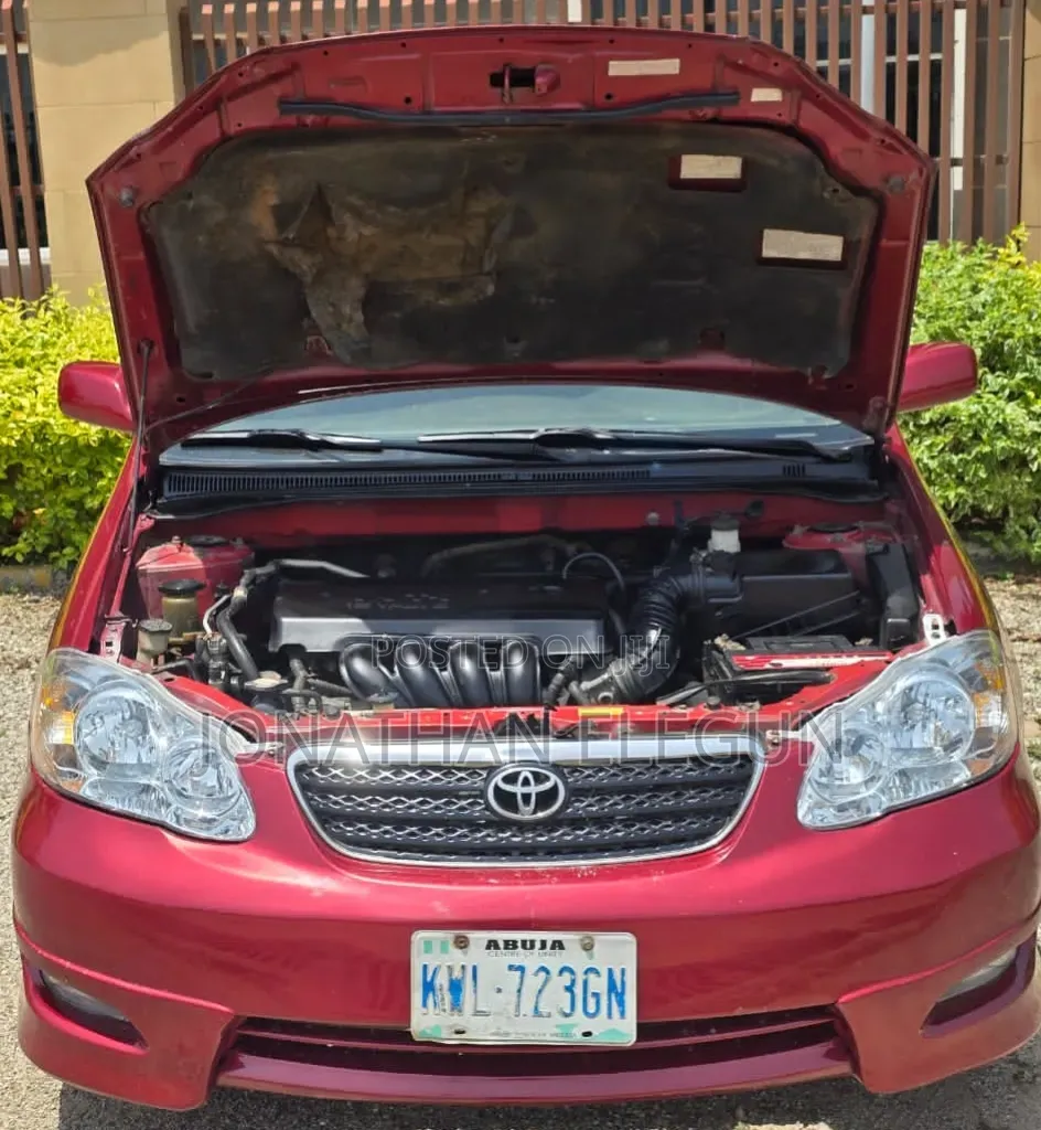 Toyota Corolla S 2006 Red